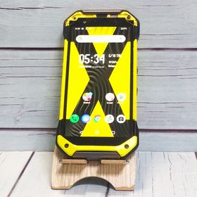 【送料無料】au 京セラ TORQUE 5G KYG01 イエロー 本体 白ロム [訳あり] SIMロック解除済み SIMフリー D319801