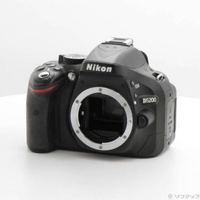 〔中古〕Nikon(ニコン) NIKON D5200 ボディ ブラック〔258-ud〕