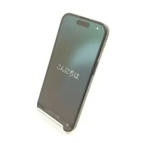 【中古】Apple SoftBank 【SIMフリー】 iPhone 15 128GB ブラック MTMH3J/A【福岡筑紫】保証期間１ヶ月【ランクB】