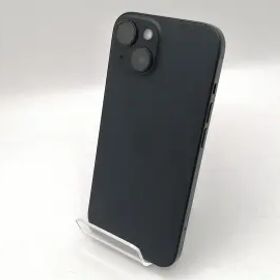 【中古】Apple au 【SIMフリー】 iPhone 15 128GB ブラック MTMH3J/A【池袋東口】保証期間１ヶ月【ランクB】