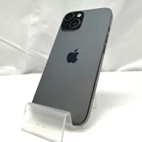 【中古】Apple docomo 【SIMフリー】 iPhone 15 128GB ブラック MTMH3J/A【札幌】保証期間１ヶ月【ランクB】