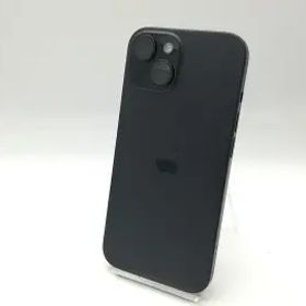 【中古】Apple docomo 【SIMフリー】 iPhone 15 128GB ブラック MTMH3J/A【吉祥寺】保証期間１ヶ月【ランクA】