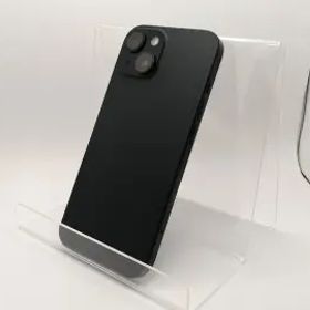 【中古】Apple docomo 【SIMフリー】 iPhone 15 128GB ブラック MTMH3J/A【スマーク伊勢崎】保証期間１ヶ月【ランクB】
