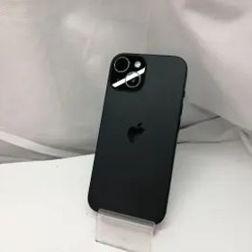 【中古】Apple SoftBank 【SIMフリー】 iPhone 15 128GB ブラック MTMH3J/A【札幌】保証期間１ヶ月【ランクB】
