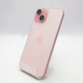 【中古】Apple docomo 【SIMフリー】 iPhone 15 128GB ピンク MTMJ3J/A【立川フロム中武】保証期間１ヶ月【ランクA】