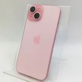 【中古】Apple 国内版 【SIMフリー】 iPhone 15 128GB ピンク MTMJ3J/A【大宮東口】保証期間１ヶ月【ランクB】