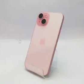【中古】Apple 国内版 【SIMフリー】 iPhone 15 128GB ピンク MTMJ3J/A【立川フロム中武】保証期間１ヶ月【ランクB】