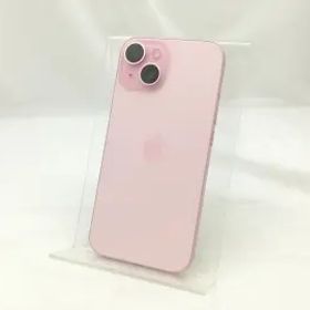 【中古】Apple docomo 【SIMフリー】 iPhone 15 128GB ピンク MTMJ3J/A【川崎】保証期間１ヶ月【ランクA】