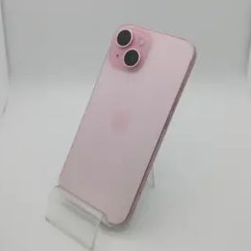 【中古】Apple 国内版 【SIMフリー】 iPhone 15 128GB ピンク MTMJ3J/A【新橋烏森通り】保証期間１ヶ月【ランクA】