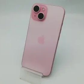【中古】Apple 国内版 【SIMフリー】 iPhone 15 128GB ピンク MTMJ3J/A【秋葉本店】保証期間１ヶ月【ランクB】