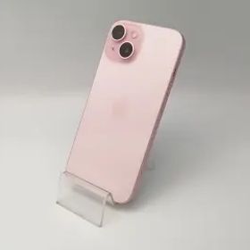 【中古】Apple 国内版 【SIMフリー】 iPhone 15 128GB ピンク MTMJ3J/A【大阪堂島】保証期間１ヶ月【ランクA】