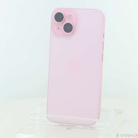 (中古)Apple iPhone15 128GB ピンク MTMJ3J/A SIMフリー(276-ud)