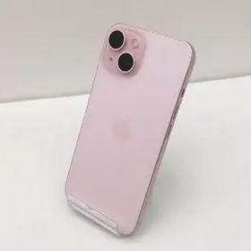 【中古】Apple 国内版 【SIMフリー】 iPhone 15 128GB ピンク MTMJ3J/A【仙台イービーンズ】保証期間１ヶ月【ランクA】