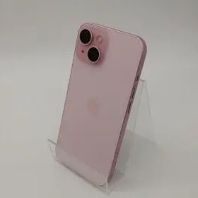 【中古】Apple SoftBank 【SIMフリー】 iPhone 15 128GB ピンク MTMJ3J/A【仙台イービーンズ】保証期間１週間【ランクC】