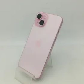 【中古】Apple docomo 【SIMフリー】 iPhone 15 128GB ピンク MTMJ3J/A【大須】保証期間１ヶ月【ランクB】