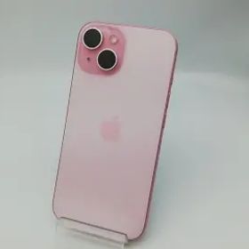 【中古】Apple SoftBank 【SIMフリー】 iPhone 15 128GB ピンク MTMJ3J/A【秋葉本店】保証期間１ヶ月【ランクB】