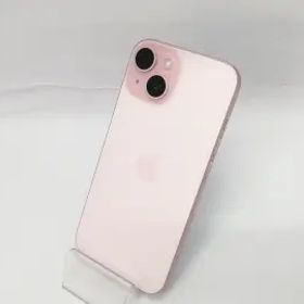 【中古】Apple 国内版 【SIMフリー】 iPhone 15 128GB ピンク MTMJ3J/A【川越クレアモール】保証期間１ヶ月【ランクA】