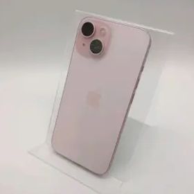 【中古】Apple 国内版 【SIMフリー】 iPhone 15 128GB ピンク MTMJ3J/A【スマーク伊勢崎】保証期間１ヶ月【ランクB】