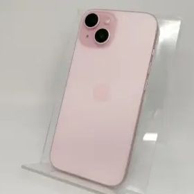 【中古】Apple docomo 【SIMフリー】 iPhone 15 128GB ピンク MTMJ3J/A【池袋東口】保証期間１ヶ月【ランクA】