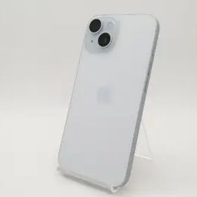 【中古】Apple 国内版 【SIMフリー】 iPhone 15 128GB ブルー MTML3J/A【札幌南2条】保証期間１ヶ月【ランクA】