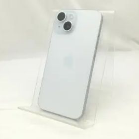 【中古】Apple docomo 【SIMフリー】 iPhone 15 128GB ブルー MTML3J/A【川崎】保証期間１ヶ月【ランクA】