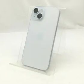 【中古】Apple docomo 【SIMフリー】 iPhone 15 128GB ブルー MTML3J/A【川崎】保証期間１ヶ月【ランクA】