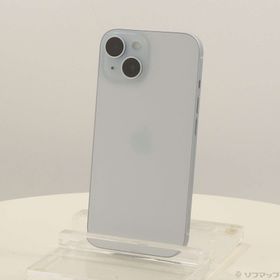 (中古)Apple iPhone15 128GB ブルー MTML3J/A SIMフリー(348-ud)