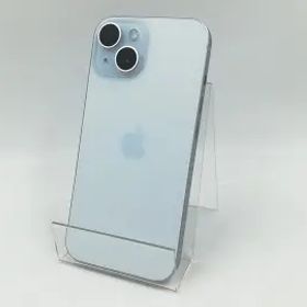 【中古】Apple docomo 【SIMフリー】 iPhone 15 128GB ブルー MTML3J/A【千葉】保証期間１ヶ月【ランクA】