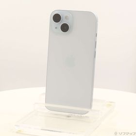 (中古)Apple iPhone15 128GB ブルー MTML3J/A SIMフリー(377-ud)