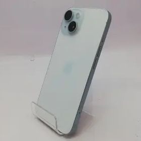 【中古】Apple docomo 【SIMフリー】 iPhone 15 128GB ブルー MTML3J/A【立川フロム中武】保証期間１ヶ月【ランクB】