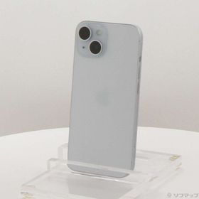 (中古)Apple iPhone15 128GB ブルー MTML3J/A SIMフリー(352-ud)