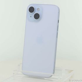 (中古)Apple iPhone15 128GB ブルー MTML3J/A SIMフリー(371-ud)