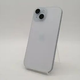 【中古】Apple docomo 【SIMフリー】 iPhone 15 128GB ブルー MTML3J/A【札幌南2条】保証期間１ヶ月【ランクB】