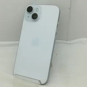【中古】Apple 国内版 【SIMフリー】 iPhone 15 128GB ブルー MTML3J/A【川崎】保証期間１ヶ月【ランクA】