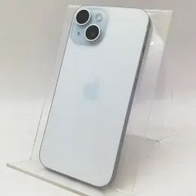 【中古】Apple 国内版 【SIMフリー】 iPhone 15 128GB ブルー MTML3J/A【吉祥寺】保証期間１ヶ月【ランクA】