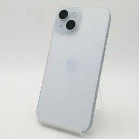 【中古】Apple docomo 【SIMフリー】 iPhone 15 128GB ブルー MTML3J/A【札幌南2条】保証期間１ヶ月【ランクA】