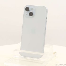 (中古)Apple iPhone15 128GB ブルー MTML3J/A SIMフリー(262-ud)