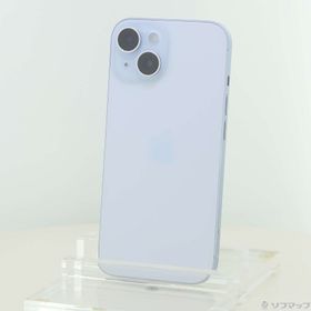 (中古)Apple iPhone15 128GB ブルー MTML3J/A SIMフリー(377-ud)