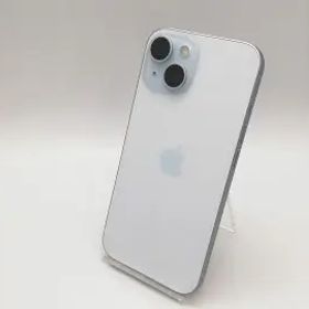 【中古】Apple au 【SIMフリー】 iPhone 15 128GB ブルー MTML3J/A【なんば】保証期間１ヶ月【ランクA】