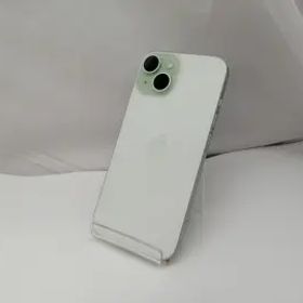 【中古】Apple 国内版 【SIMフリー】 iPhone 15 128GB グリーン MTMM3J/A【札幌】保証期間１ヶ月【ランクA】
