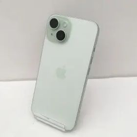 【中古】Apple docomo 【SIMフリー】 iPhone 15 128GB グリーン MTMM3J/A【吉祥寺】保証期間１ヶ月【ランクC】