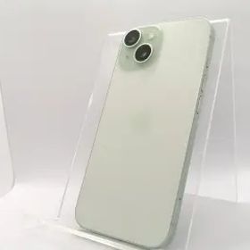 【中古】Apple SoftBank 【SIMフリー】 iPhone 15 128GB グリーン MTMM3J/A【吉祥寺】保証期間１ヶ月【ランクB】