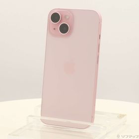 (中古)Apple iPhone15 256GB ピンク MTMP3J/A SIMフリー(305-ud)