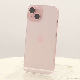 (中古)Apple iPhone15 256GB ピンク MTMP3J/A SIMフリー(305-ud)