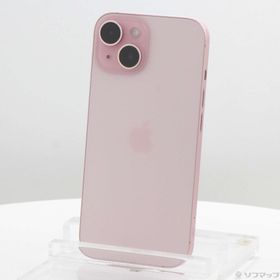 (中古)Apple iPhone15 256GB ピンク MTMP3J/A SIMフリー(198-ud)