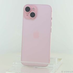 (中古)Apple iPhone15 256GB ピンク MTMP3J/A SIMフリー(371-ud)