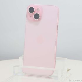 (中古)Apple iPhone15 256GB ピンク MTMP3J/A SIMフリー(377-ud)