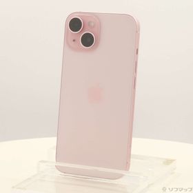 (中古)Apple iPhone15 256GB ピンク MTMP3J/A SIMフリー(305-ud)
