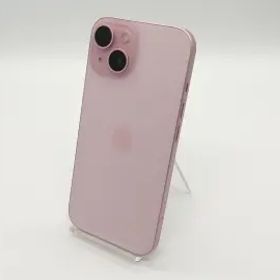 【中古】Apple SoftBank 【SIMフリー】 iPhone 15 256GB ピンク MTMP3J/A【小倉駅前】保証期間１ヶ月【ランクA】