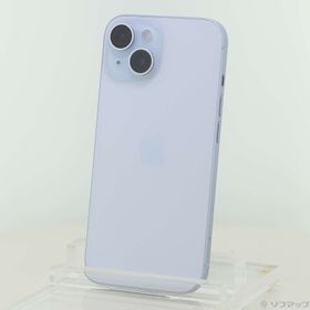 (中古)Apple iPhone15 256GB ブルー MTMR3J/A SIMフリー(371-ud)